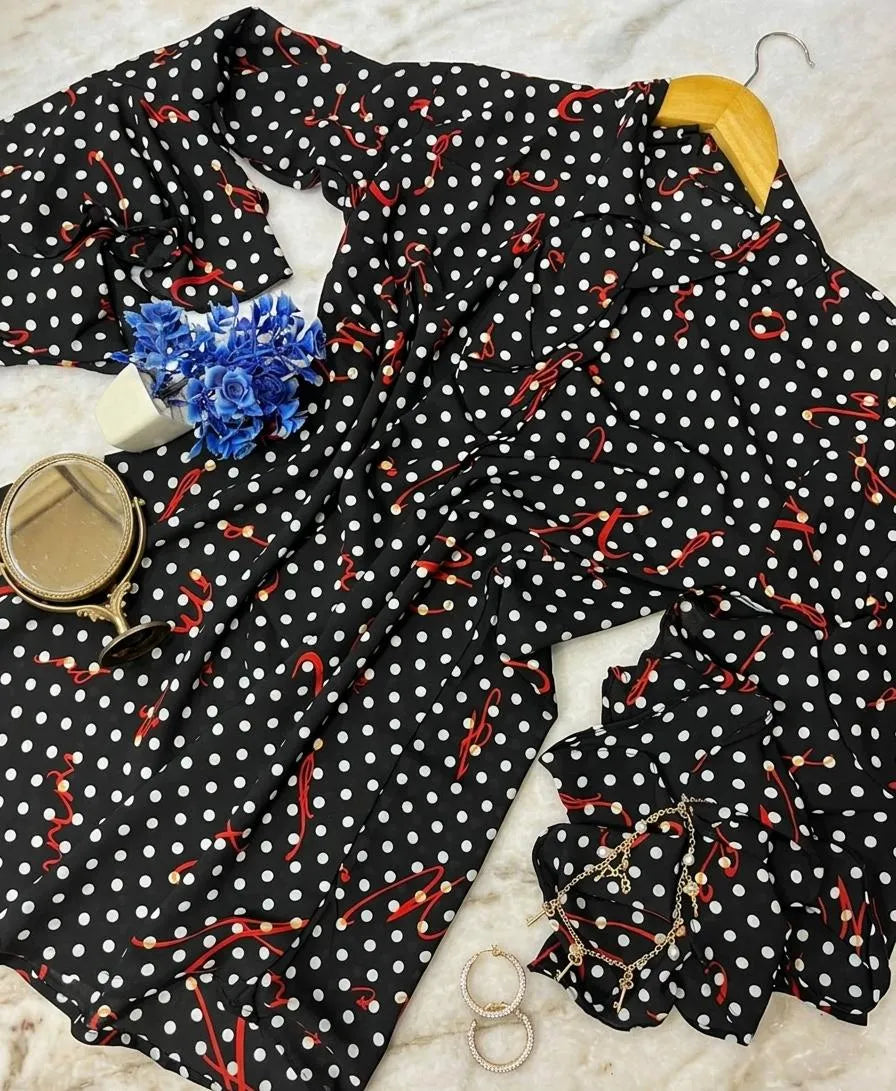 1 Pcs Stitch Embroidered Suit