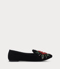 Women Ballerina-BLACK/MULTI