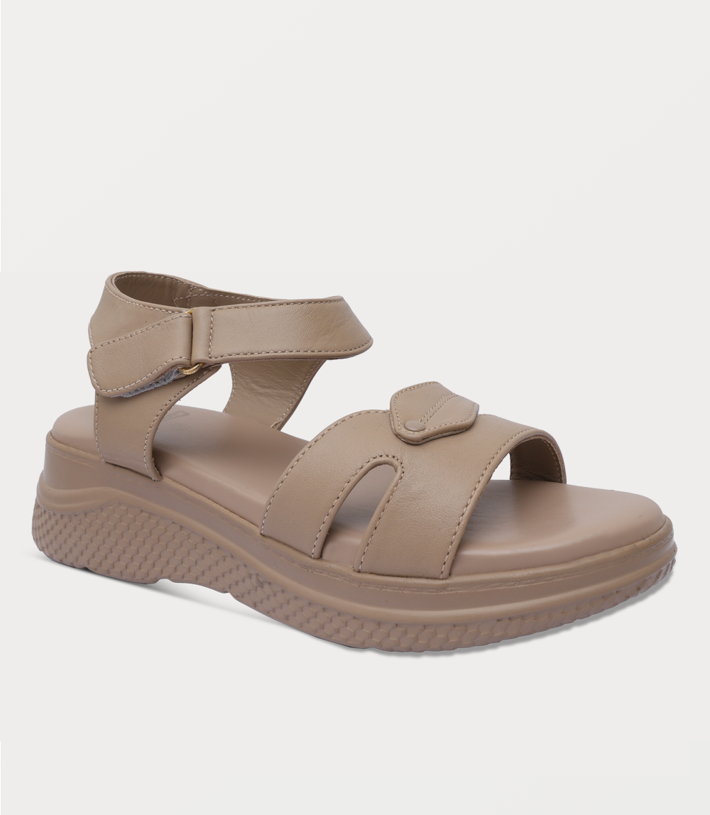 Women Comfort Sandal-BEIGE