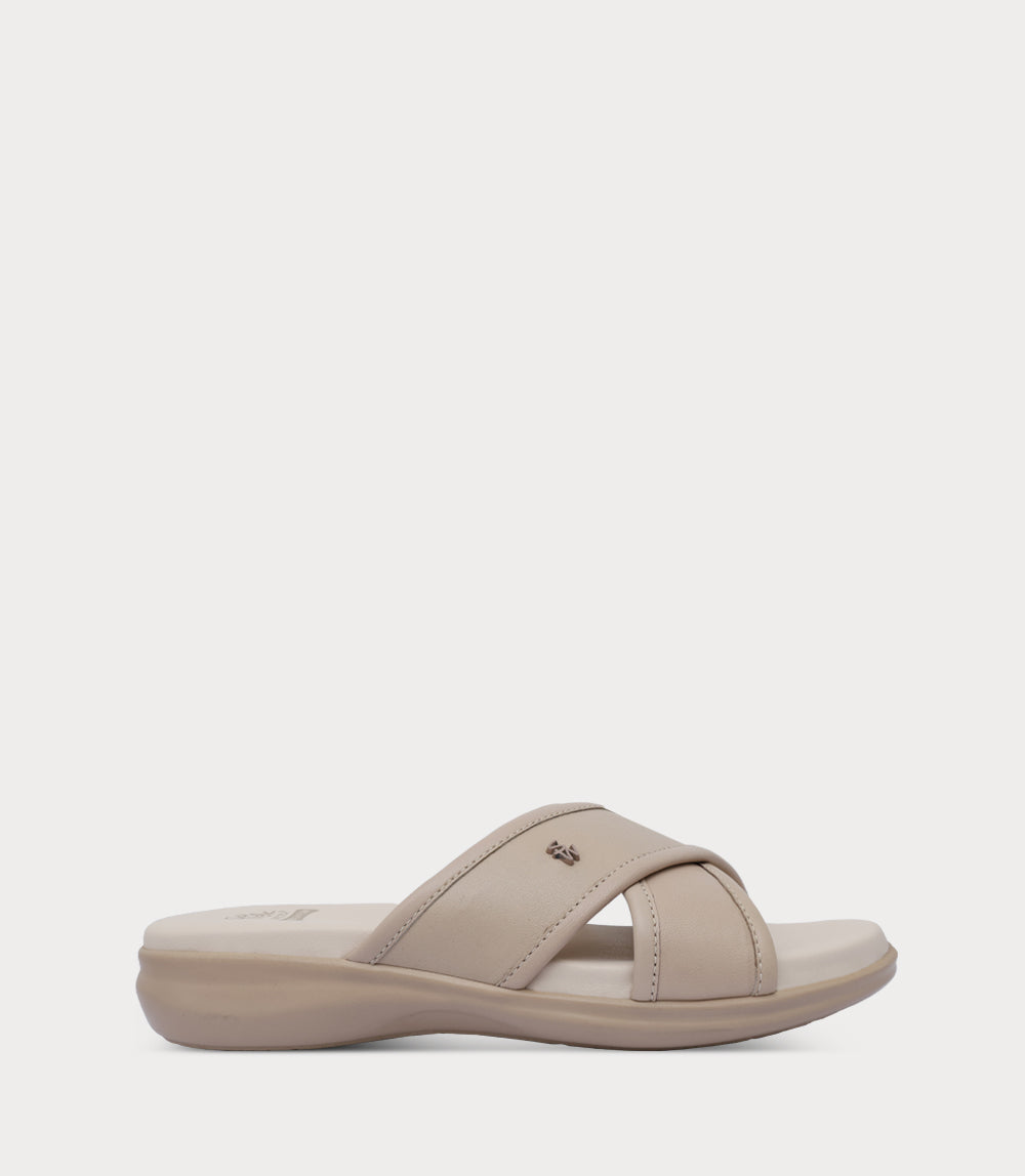 Women Comfort Slipper-FAWN
