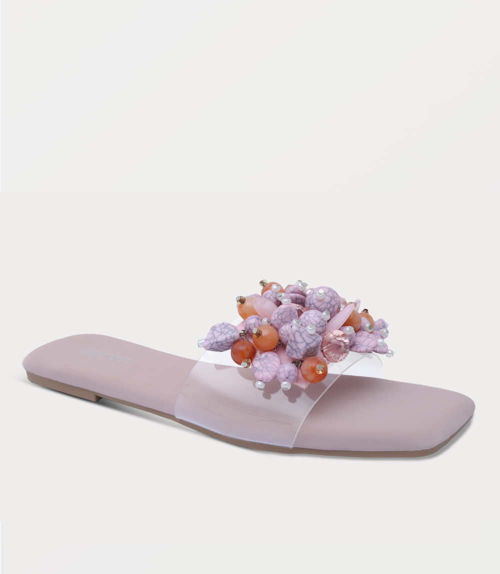 Women Slipper-TEA PINK