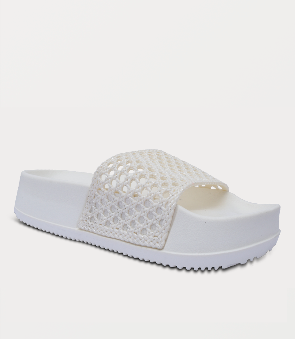 Women Casual Slipper-OFF WHITE