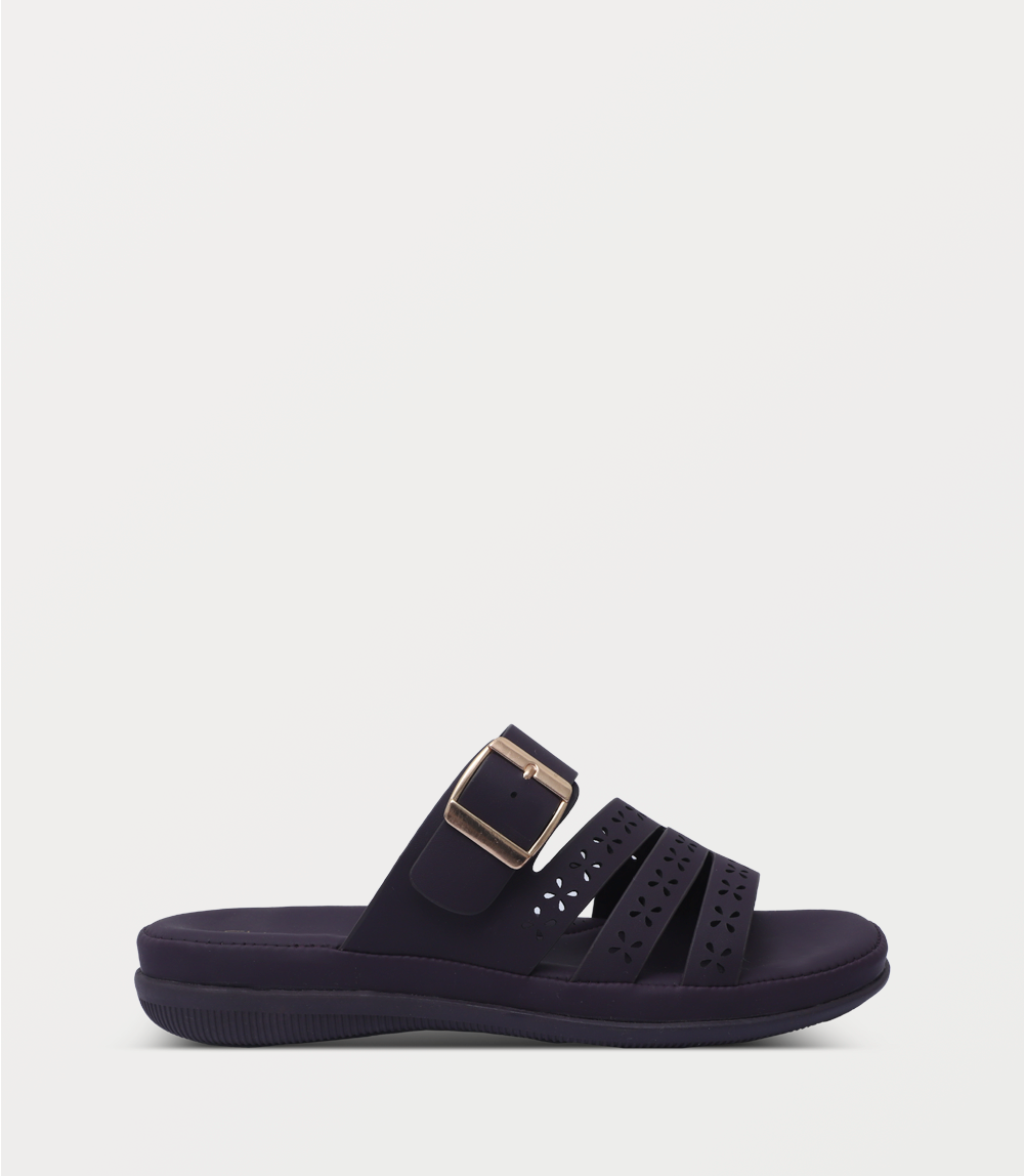 Women Comfort Slipper-PLUM