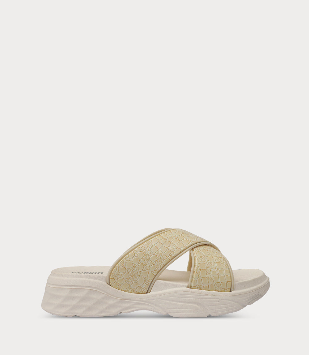 Women Comfort Slipper-IVORY