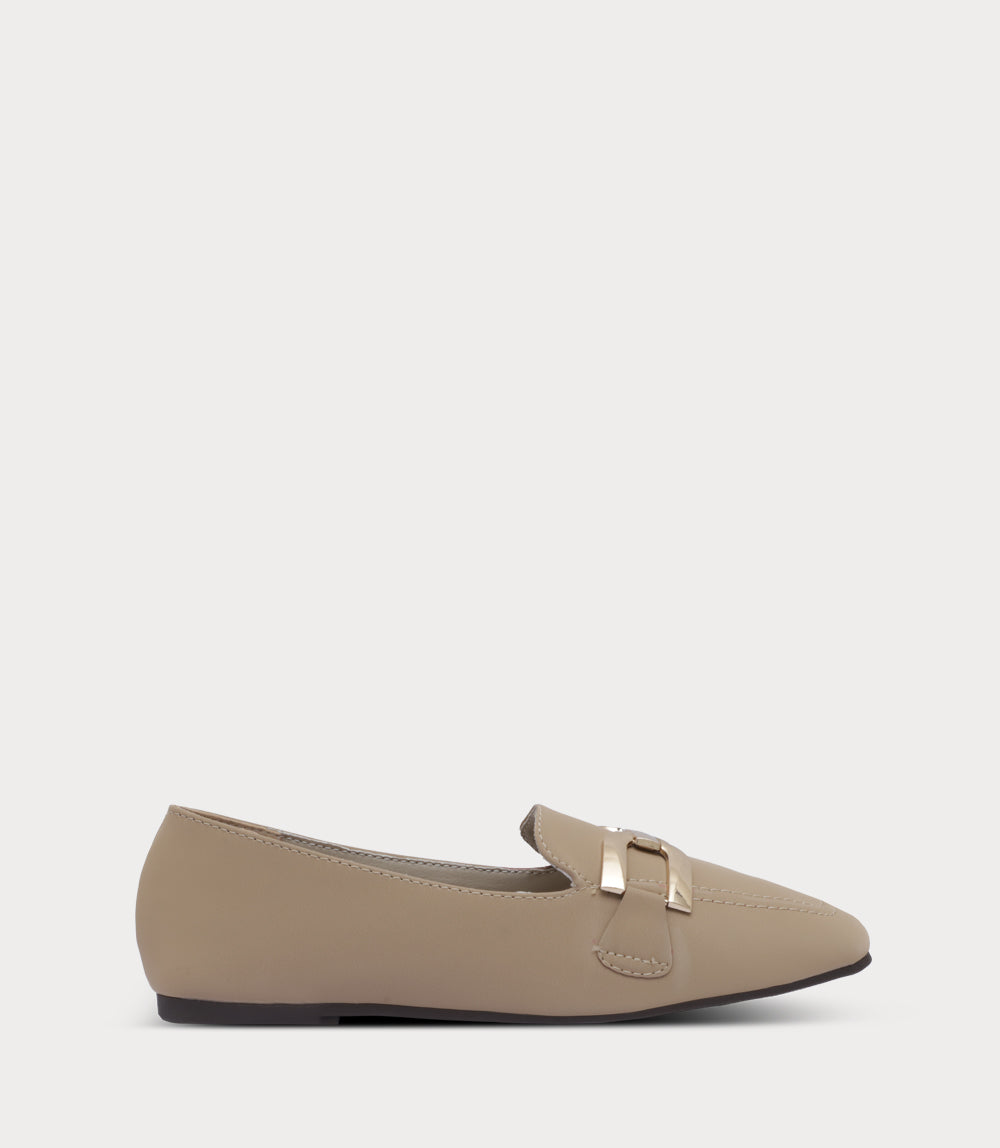Women Moccasin-BEIGE