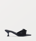 Women Slipper Heels-BLACK