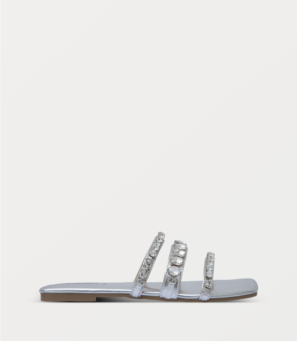 Women Slipper-SILVER