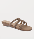 Women Slipper Heels-GOLDEN