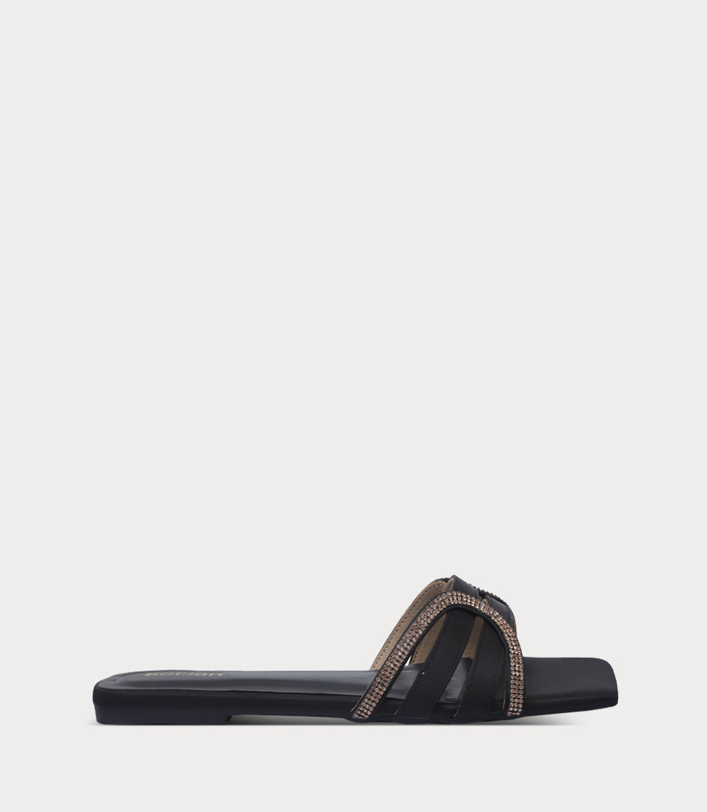 Women Slipper-BLACK