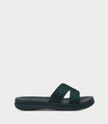 Women Comfort Slipper-FORST GREEN