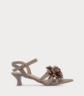Women Sandal Heels-BEIGE