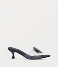 Women Slipper Heels-BLACK