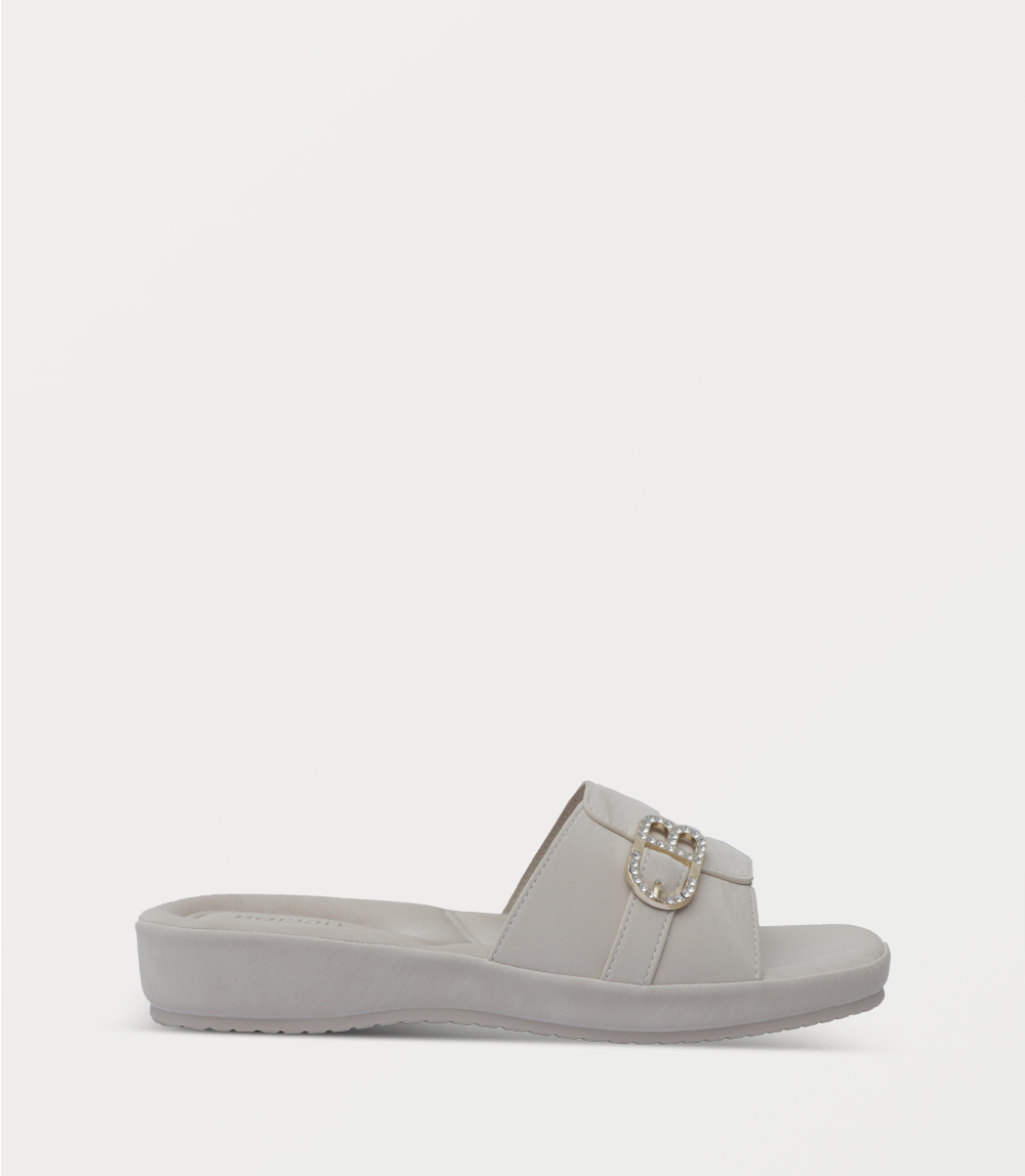 Women Comfort Slipper-BEIGE