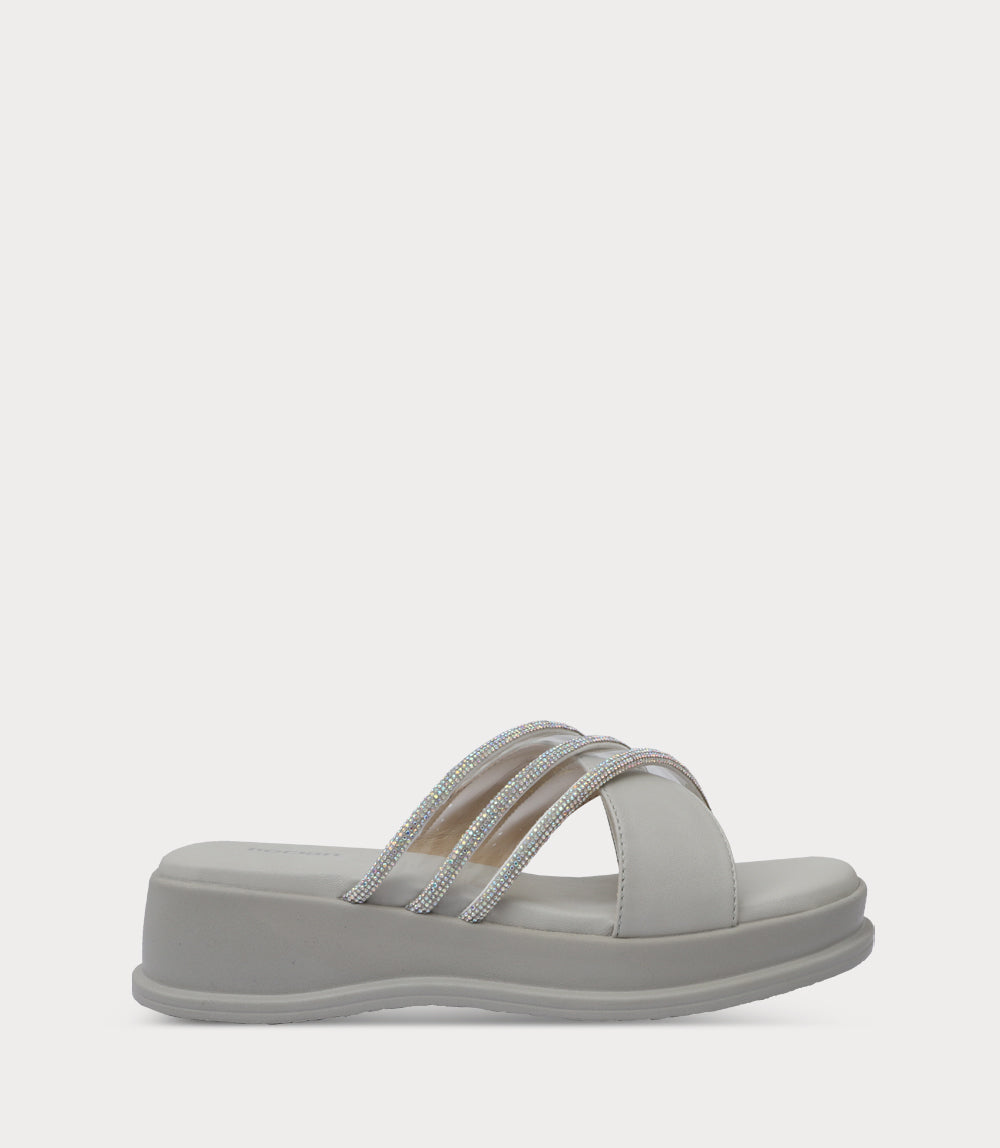 Women Comfort Slipper-GREY
