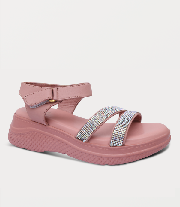 Women Comfort Sandal-TEA PINK