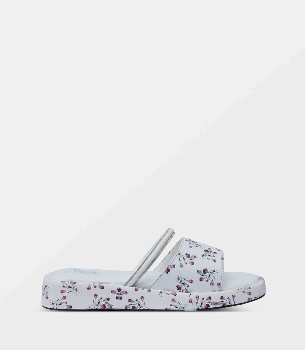 Women Comfort Slipper-WHITE