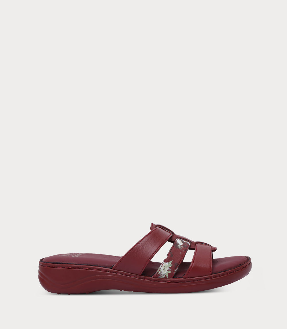 Women Comfort Slipper-MAROON