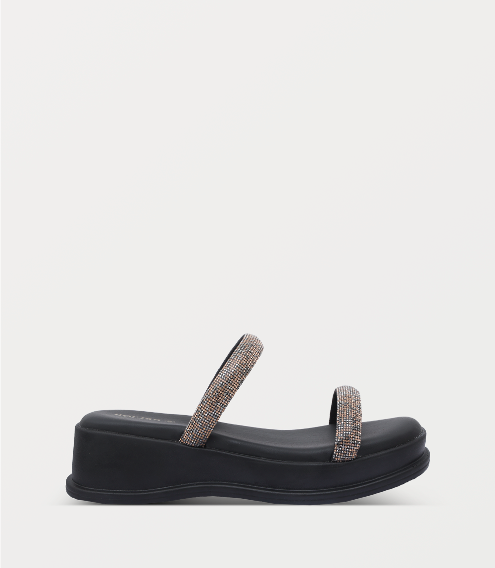Women Comfort Slipper-BLACK