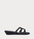 Women Slipper Heels-BLACK