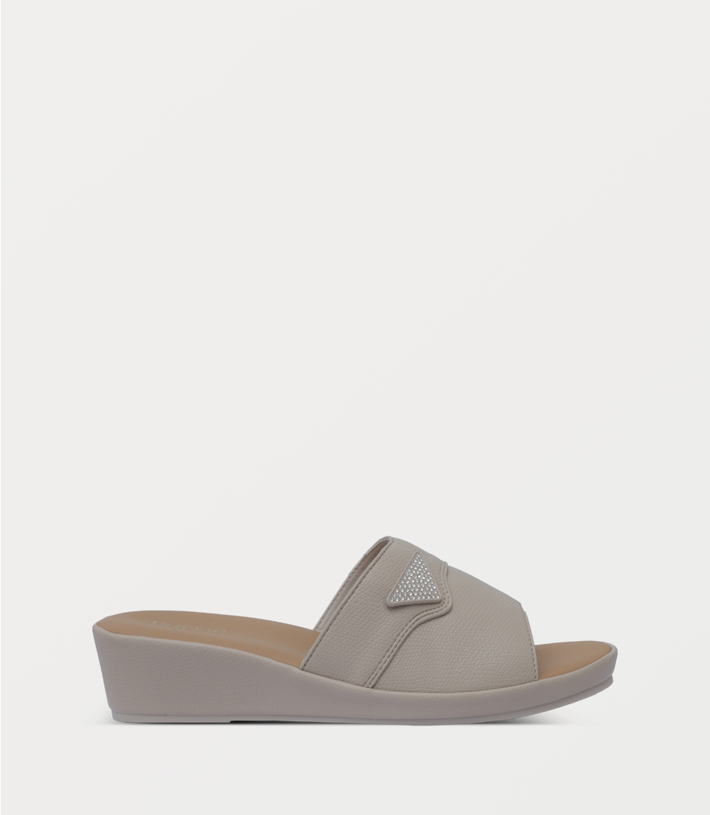 Women Comfort Slipper-BEIGE