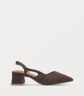 Women Sling Back-BROWN