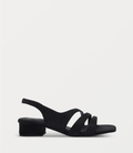 Women Sandal Heels-BLACK