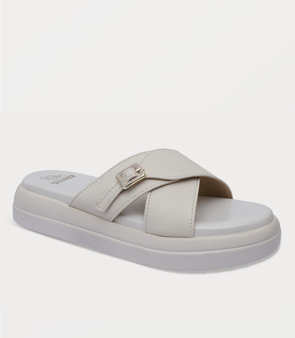 Women Comfort Slipper-IVORY