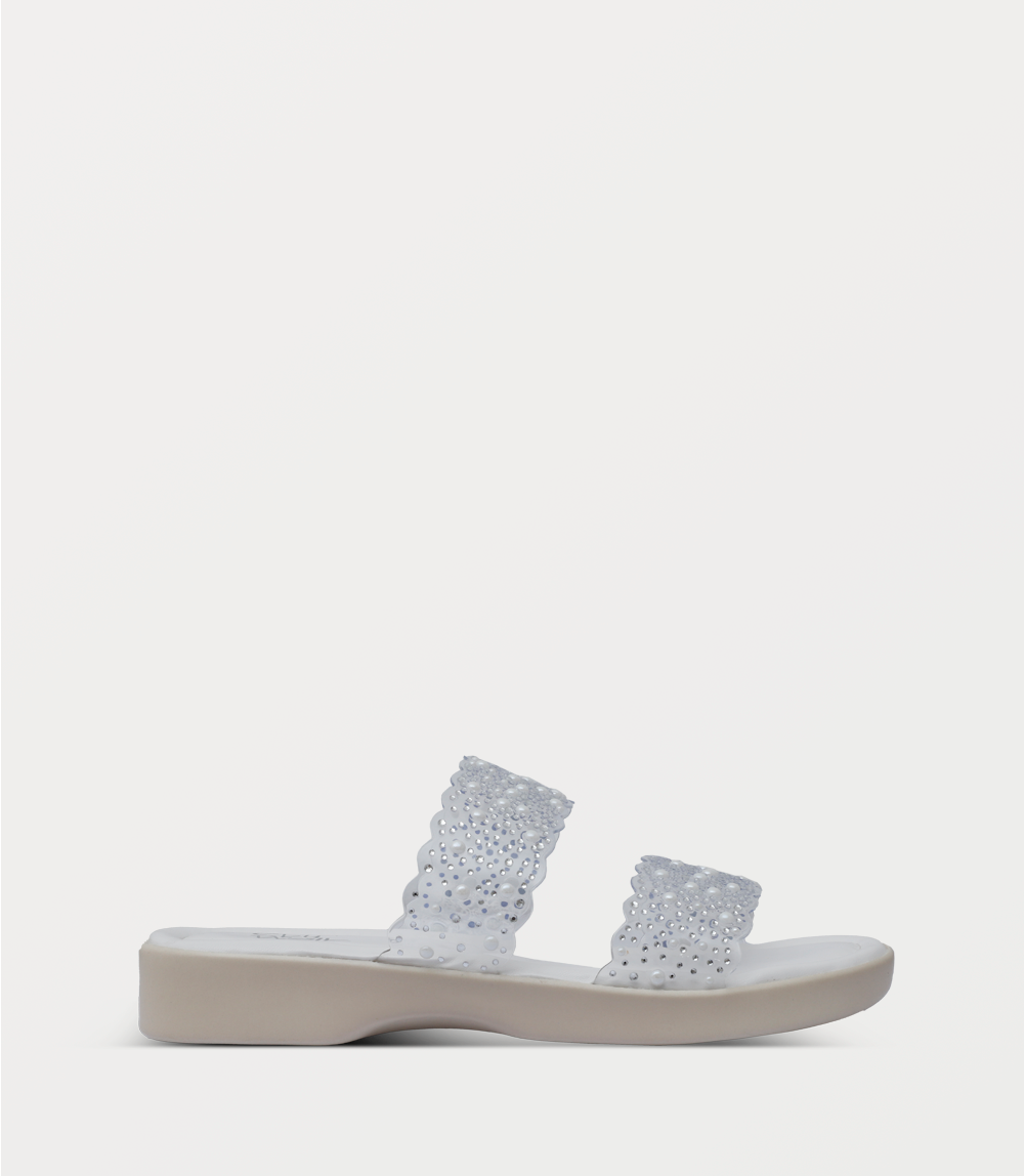 Women Comfort Slipper-WHITE