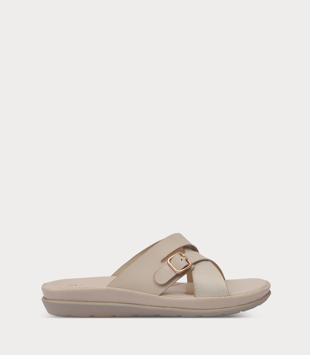 Women Comfort Slipper-IVORY