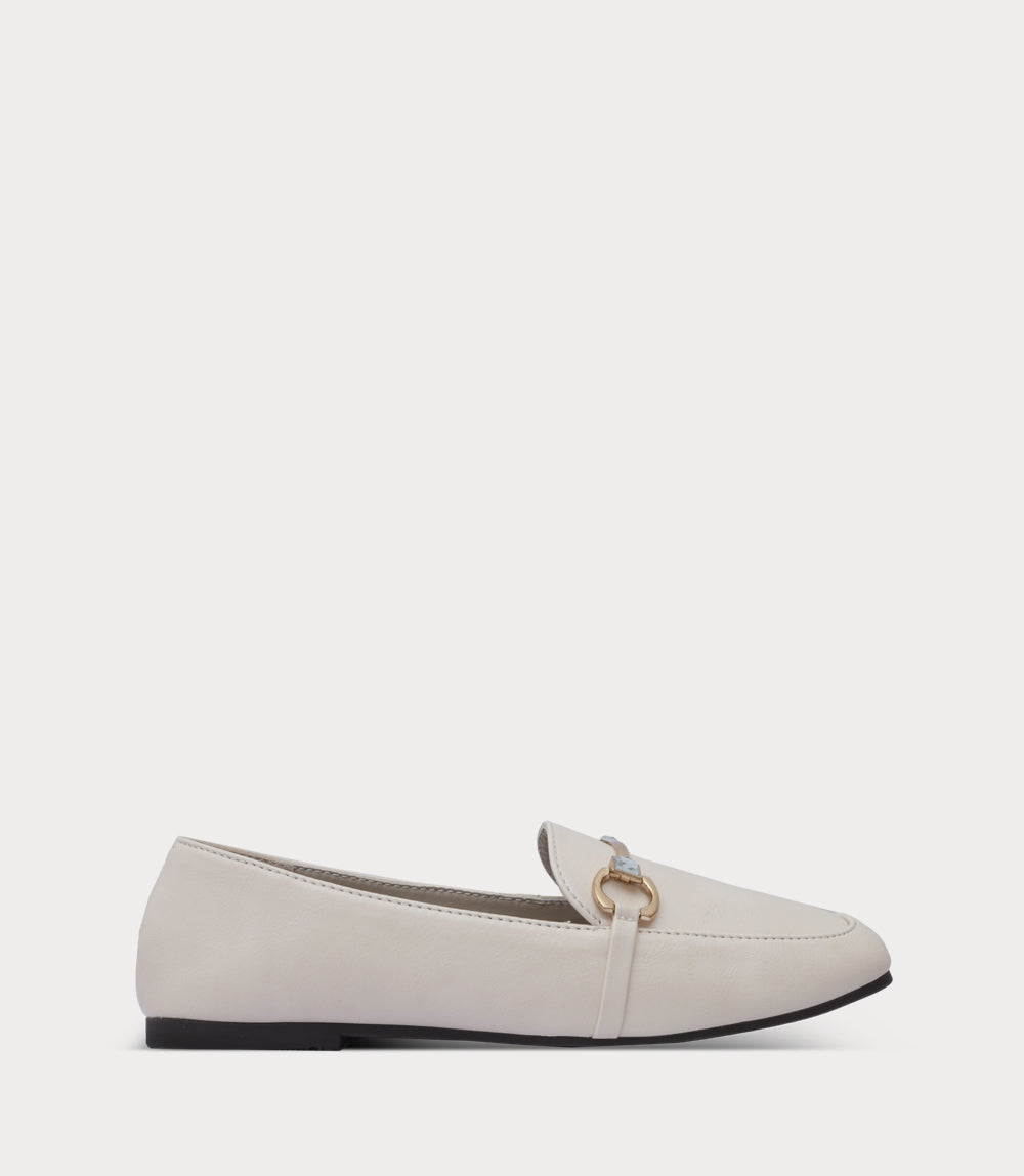 Women Moccasin-IVORY