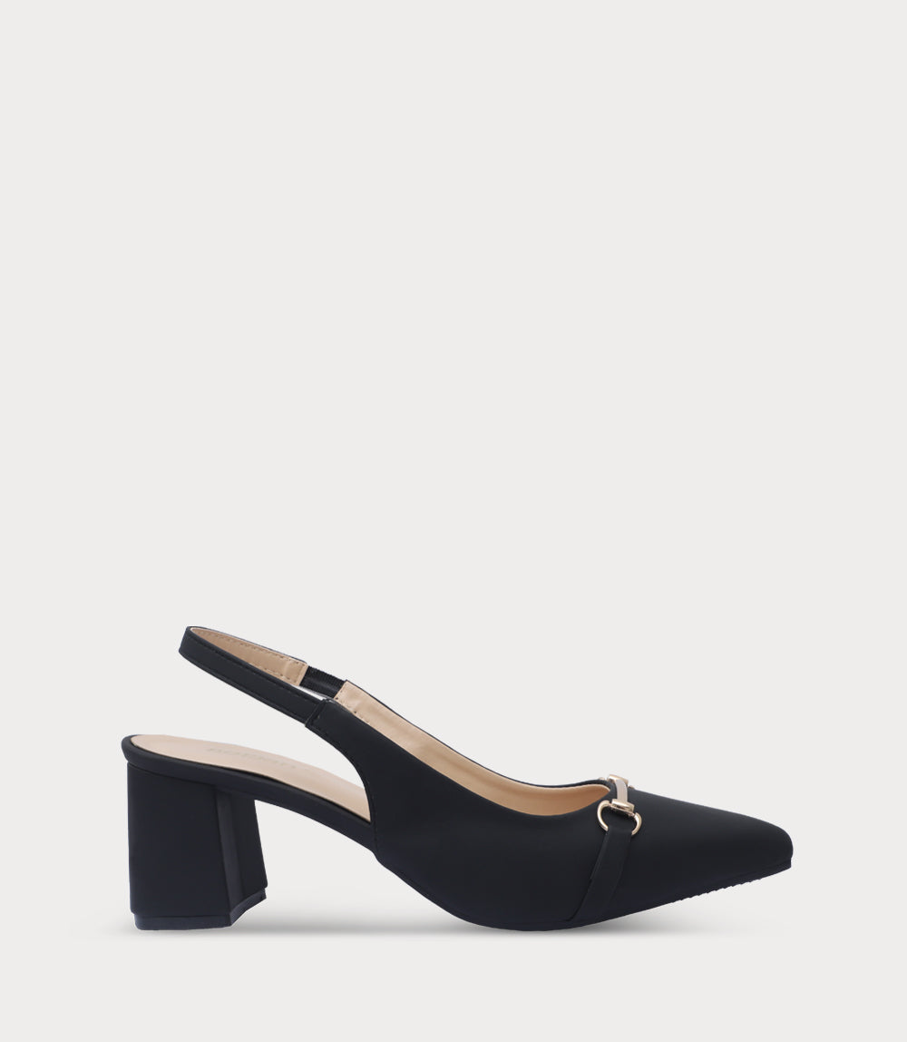 Women Sling Back-BLACK