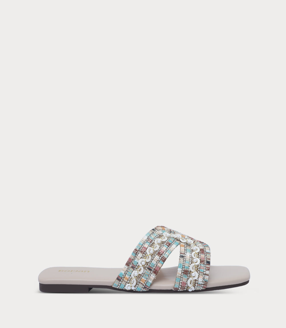 Women Slipper-IVORY