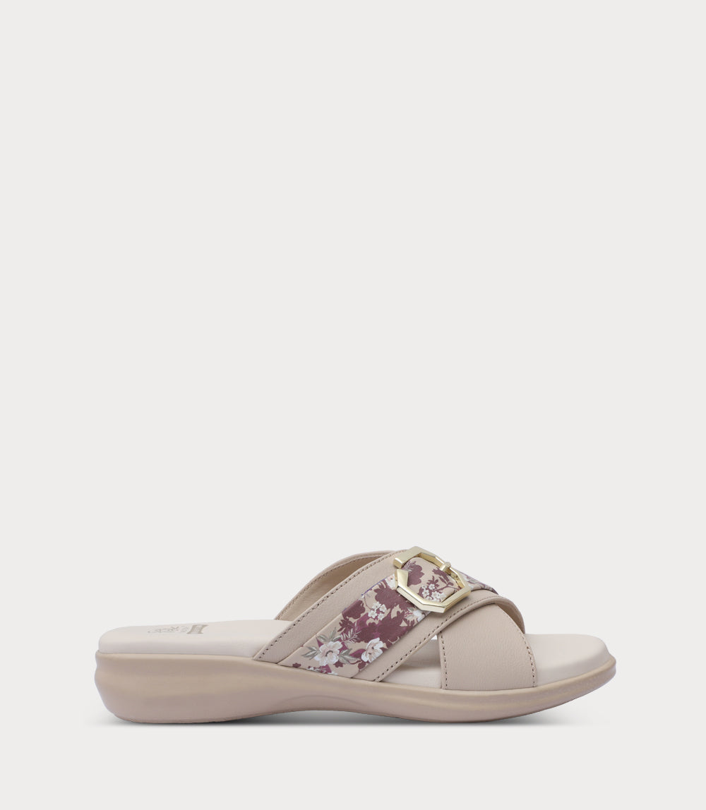 Women Comfort Slipper-FAWN