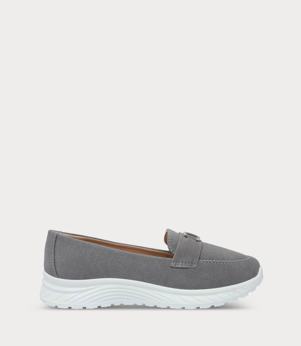 Women Moccasin-GREY