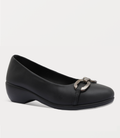 Women Court Shoes-BLACK