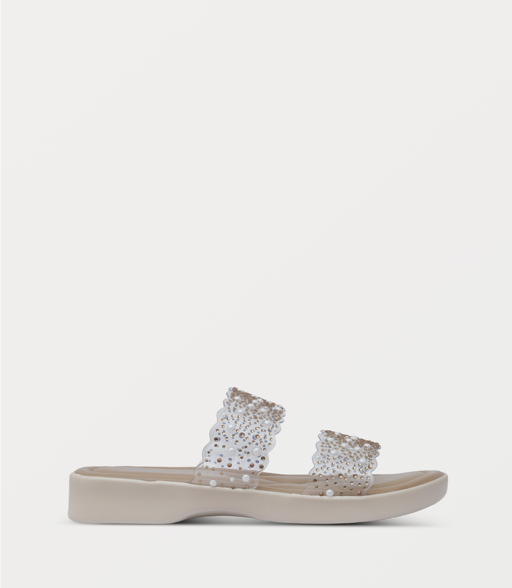 Women Comfort Slipper-BEIGE