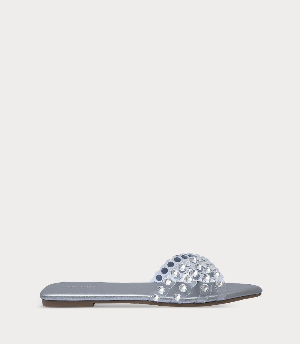 Women Slipper-SILVER