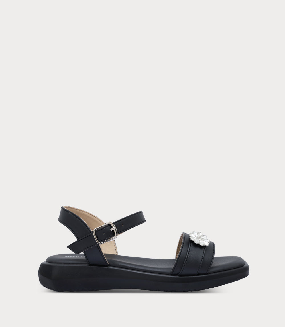 Women Comfort Sandal-BLACK