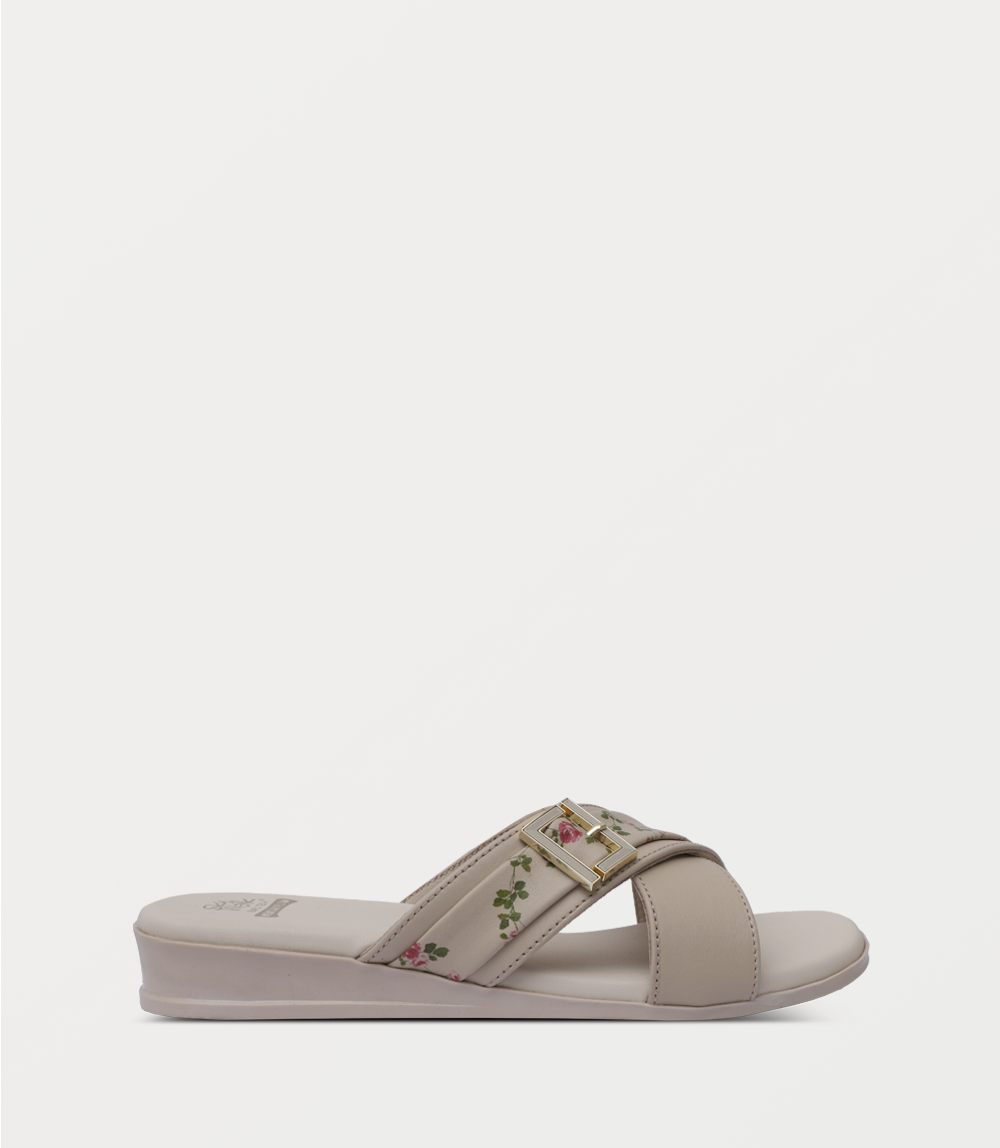 Women Comfort Slipper-FAWN