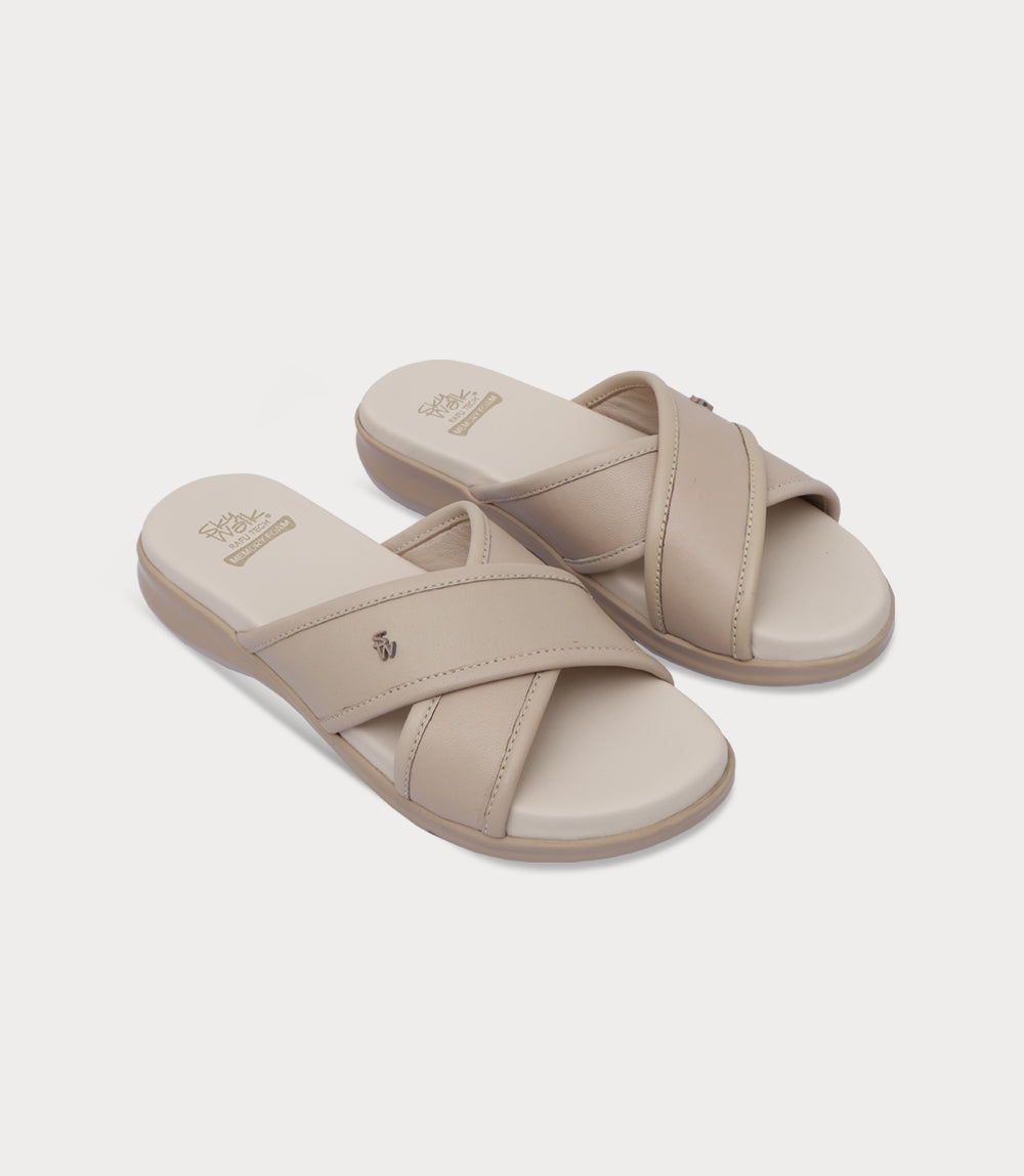 Women Comfort Slipper-FAWN