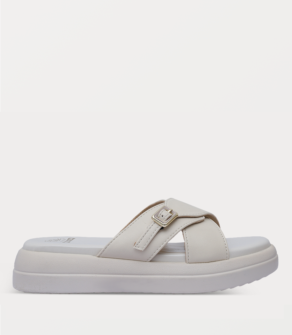 Women Comfort Slipper-IVORY