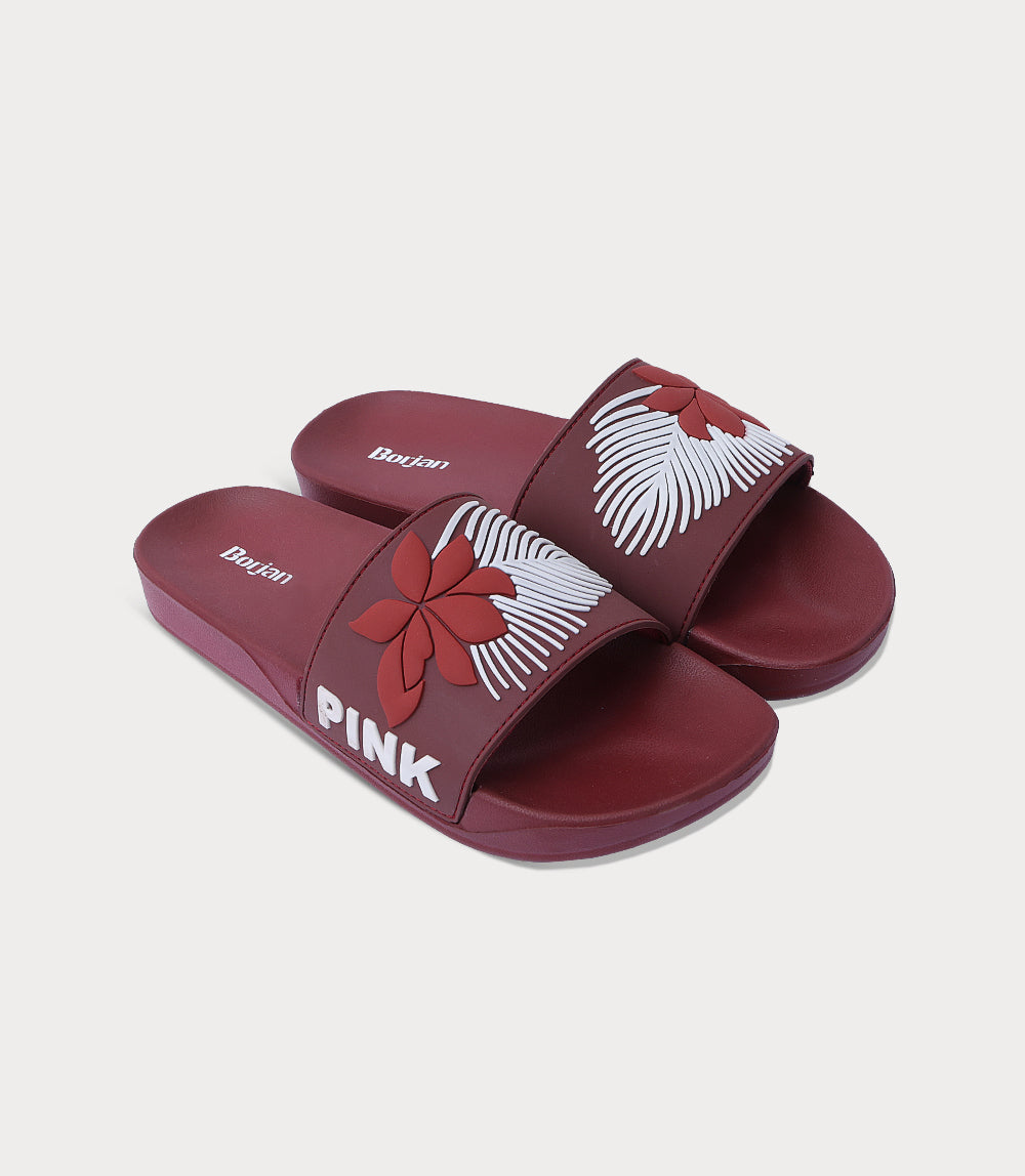 Women Casual Slipper-MAROON
