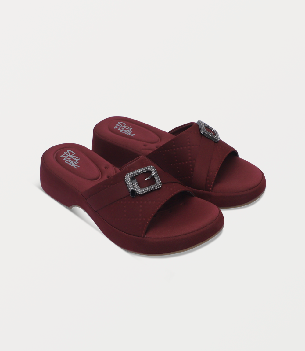 Women Comfort Slipper-MAROON
