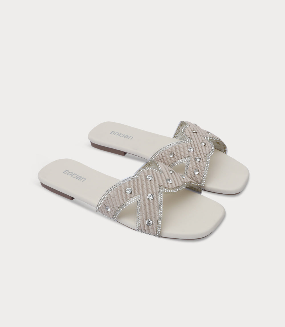 Women Slipper-IVORY
