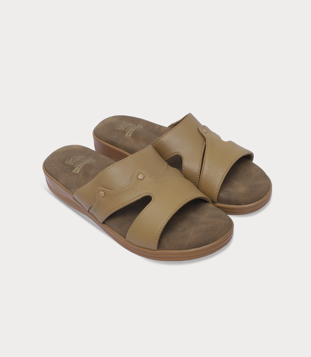 Women Comfort Slipper-MUSTARD
