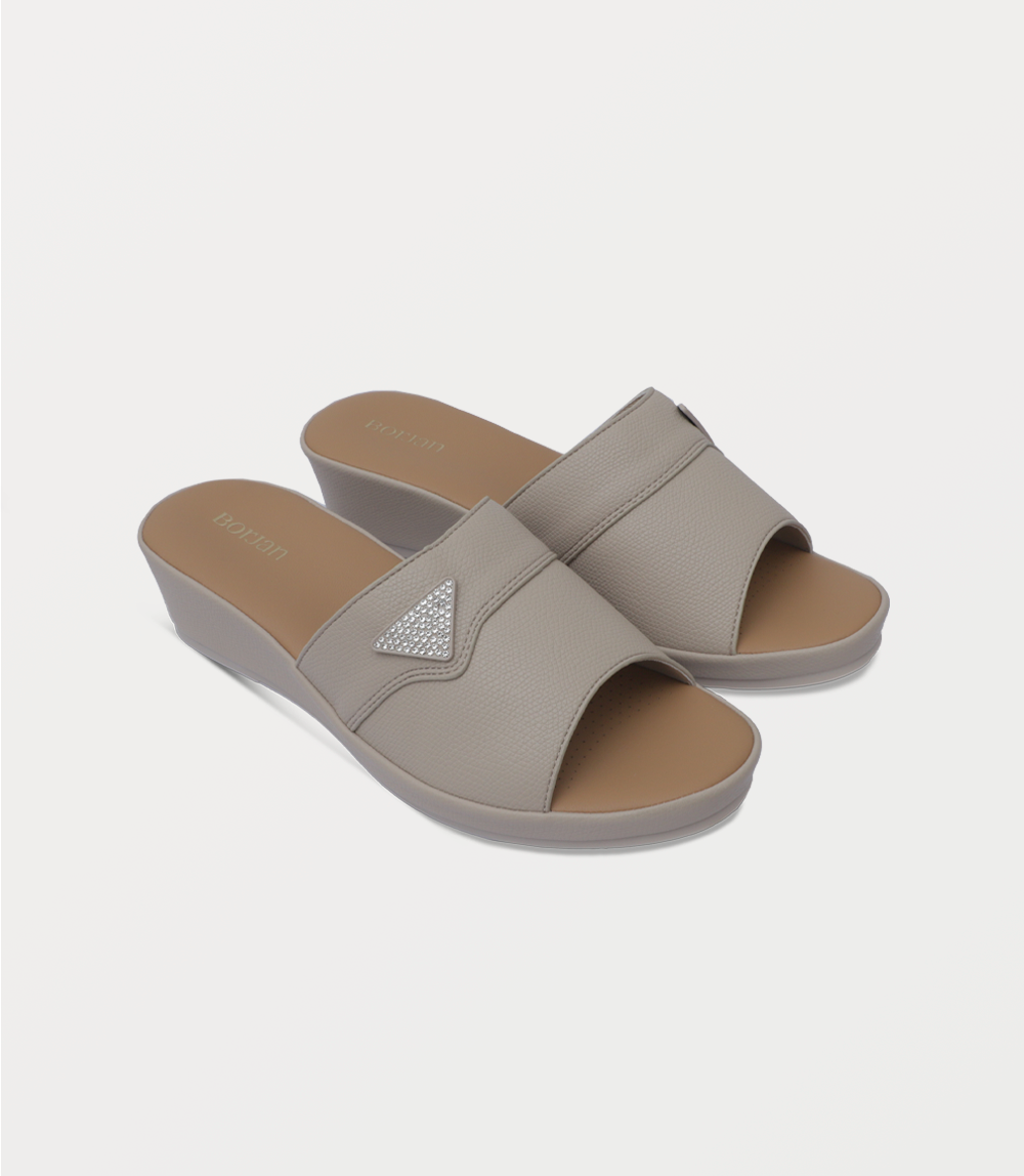 Women Comfort Slipper-BEIGE