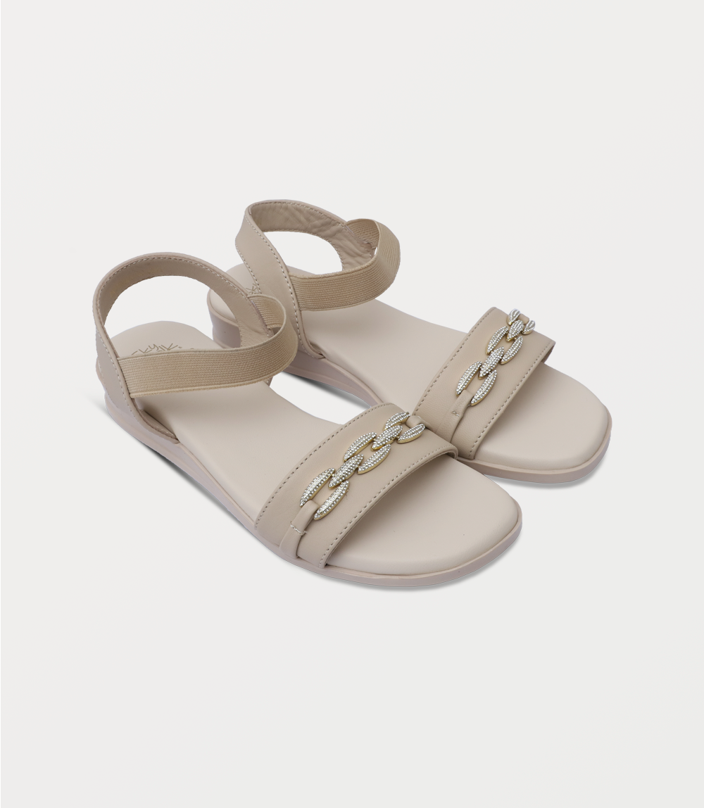 Women Comfort Sandal-FAWN