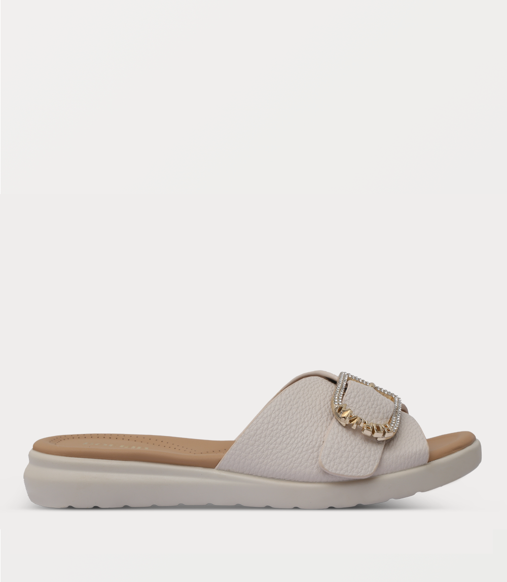 Women Comfort Slipper-BEIGE