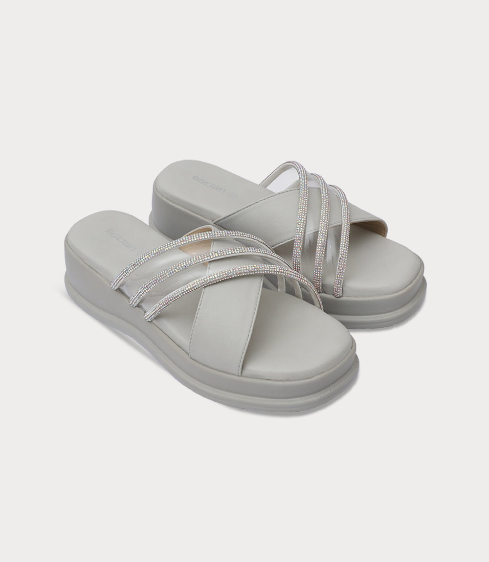Women Comfort Slipper-GREY