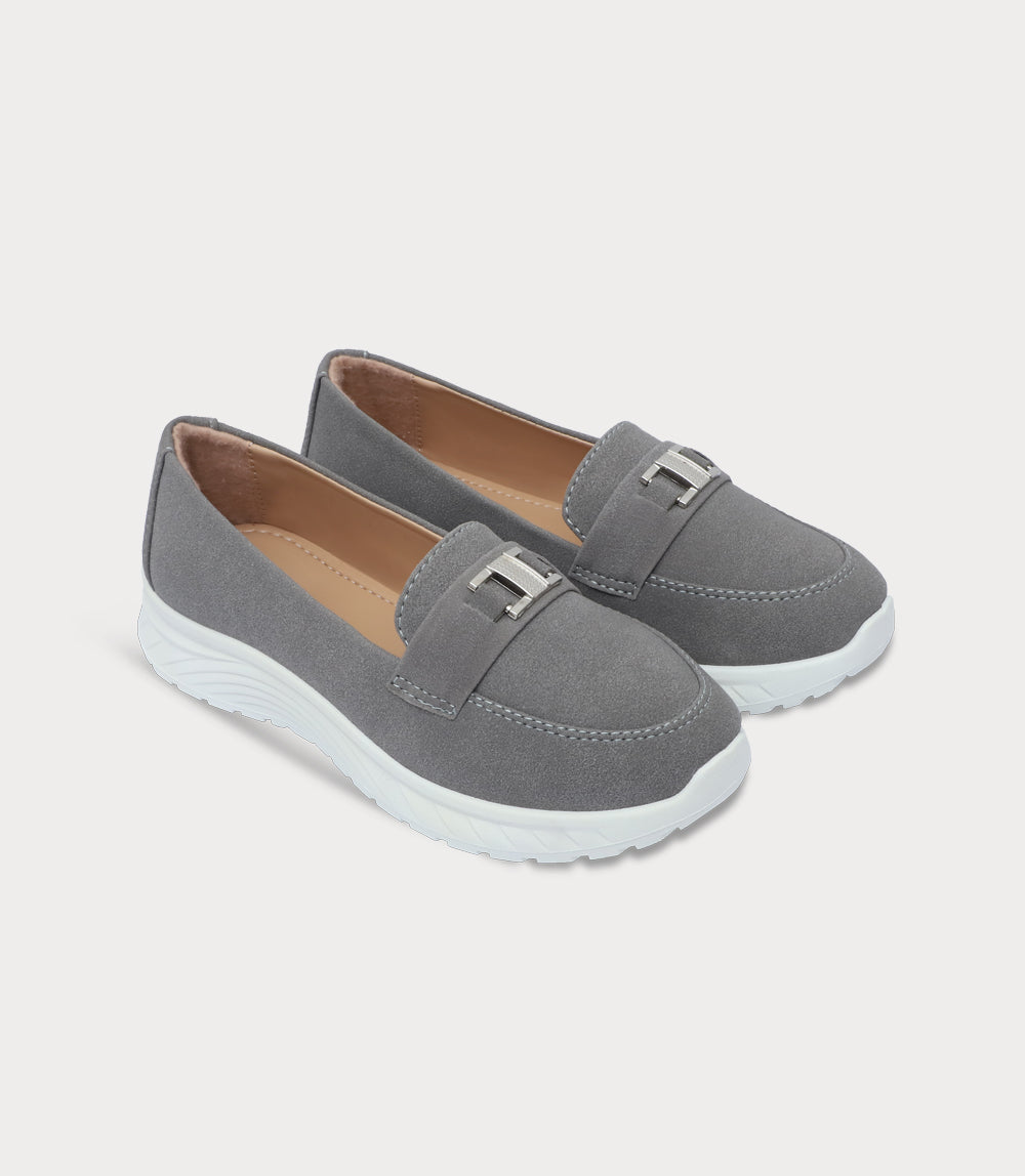 Women Moccasin-GREY